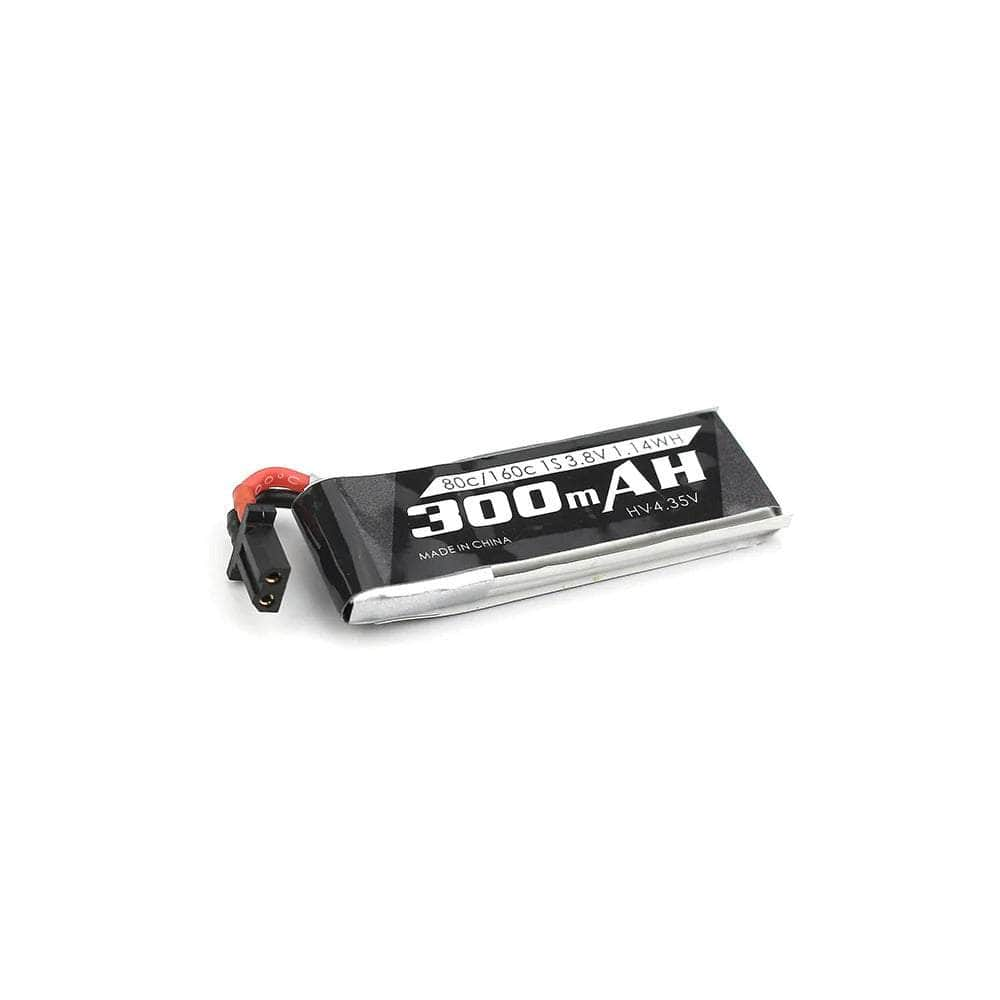 Emax Nanohawk  3.8V 1S 300mAh 60C LiHV Whoop/Micro Battery w/ Cabled GNB27