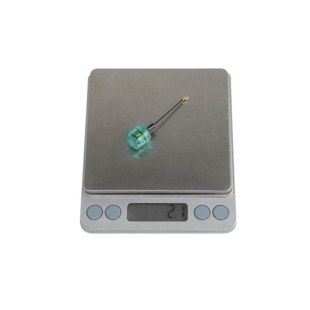 FlyFishRC Osprey 5.8Ghz 40mm U.FL Antenna - LHCP - Cyan