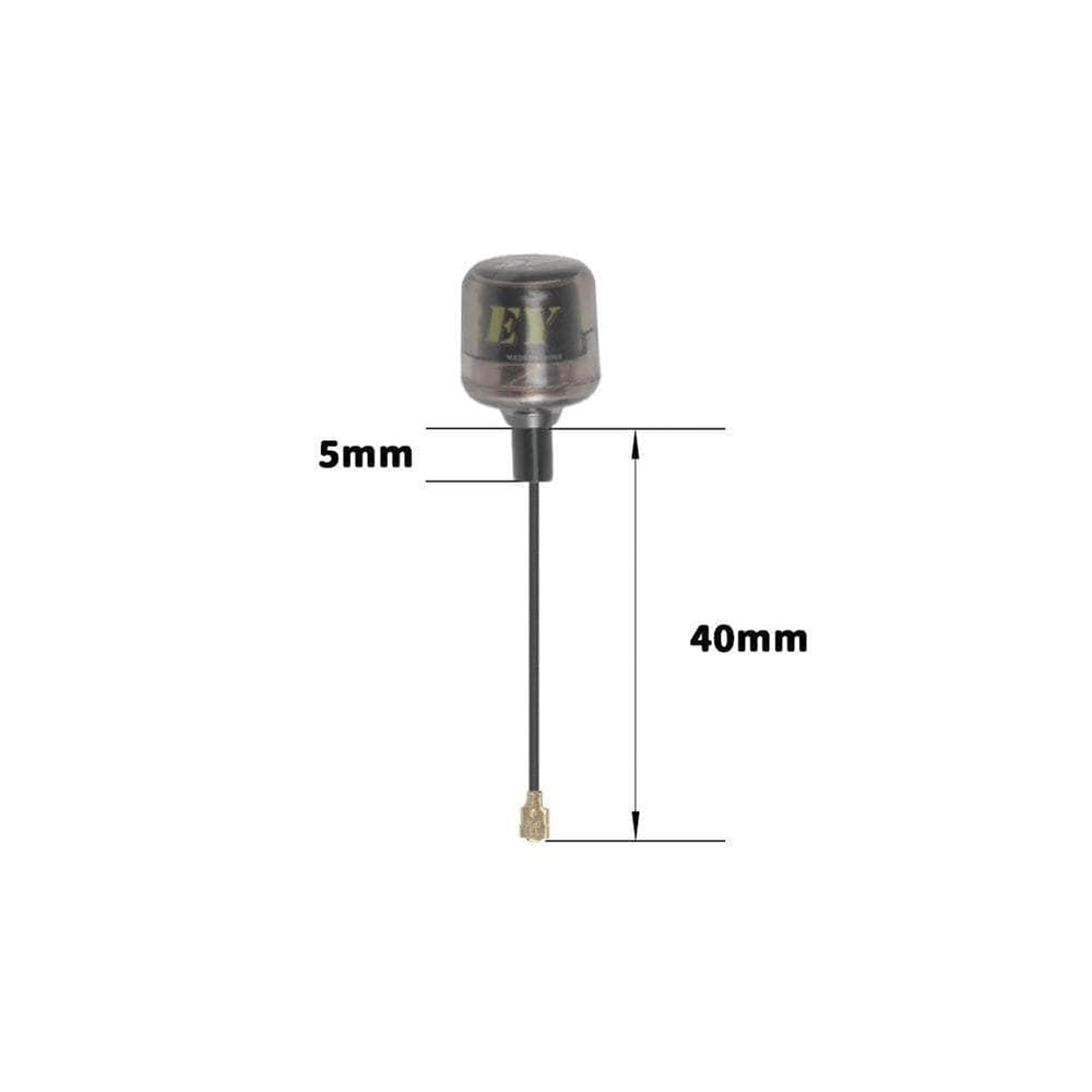 FlyFishRC Osprey 5.8Ghz 40mm U.FL Antenna - RHCP- Black