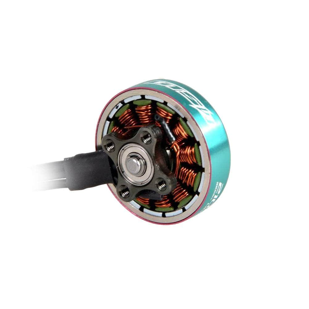 RCinPOWER GTS-V3 2104 Light 1800Kv Motor (2mm T-Mount) - Teal & Pink