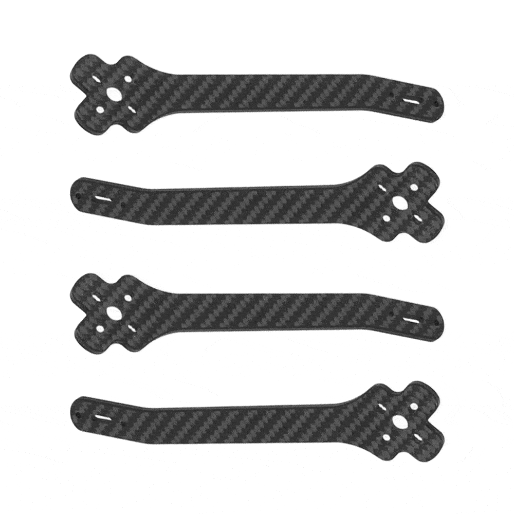 RDQ Source One V3 7" 6mm Deadcat Arms (4Pcs)