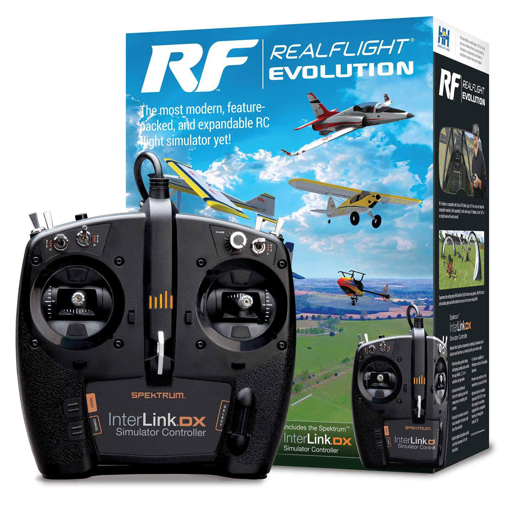 RFL2000, RealFlight Evolution RC Flight Simulator w/InterLink DX Controller