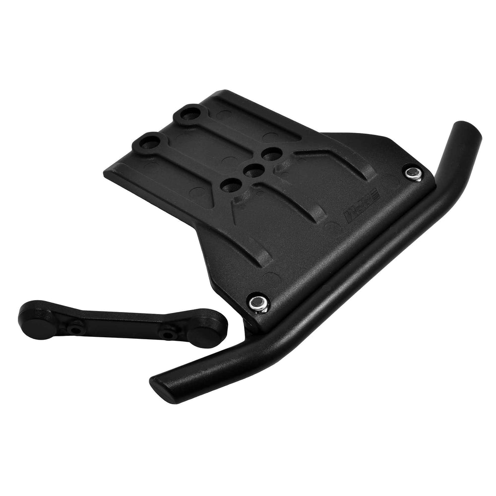 RPM70982, RPM Traxxas Sledge Front Bumper & Skid Plate (Black)