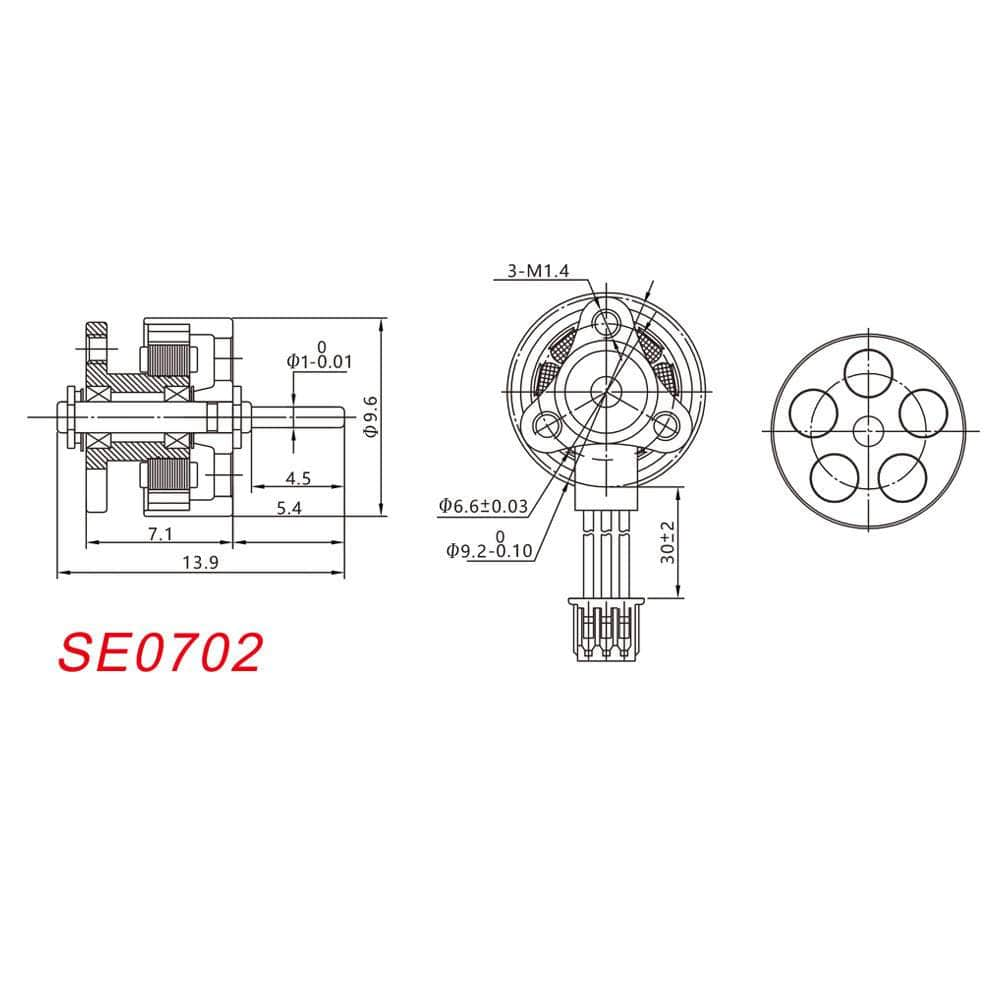 HappyModel SE 0702 26000Kv Motor