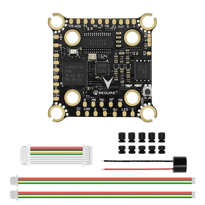 Sequre H743 4-8S 20x20 / 30x30 Flight Controller - MPU6000