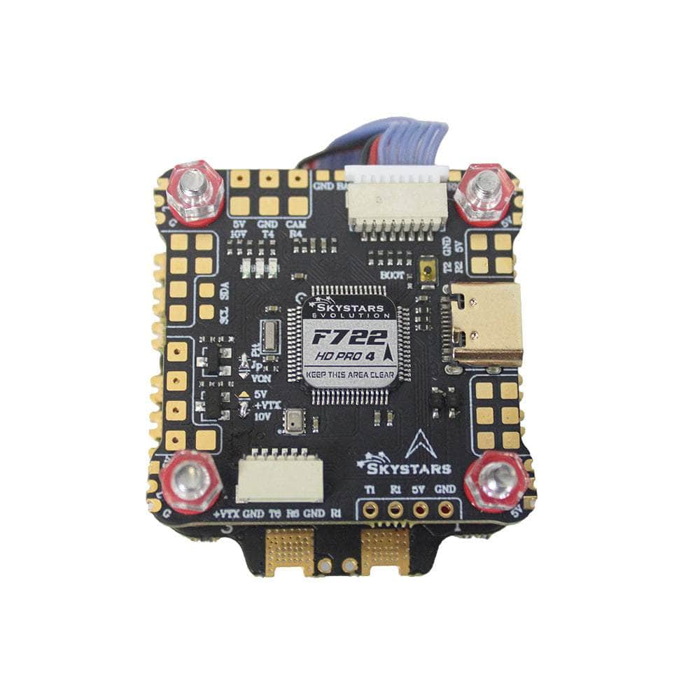 SkyStarsRC F722 HD PRO4 3-6S 30x30 Stack/Combo (F722 FC / KM60 AM-32 32Bit 60A 4in1 ESC) - MPU6000