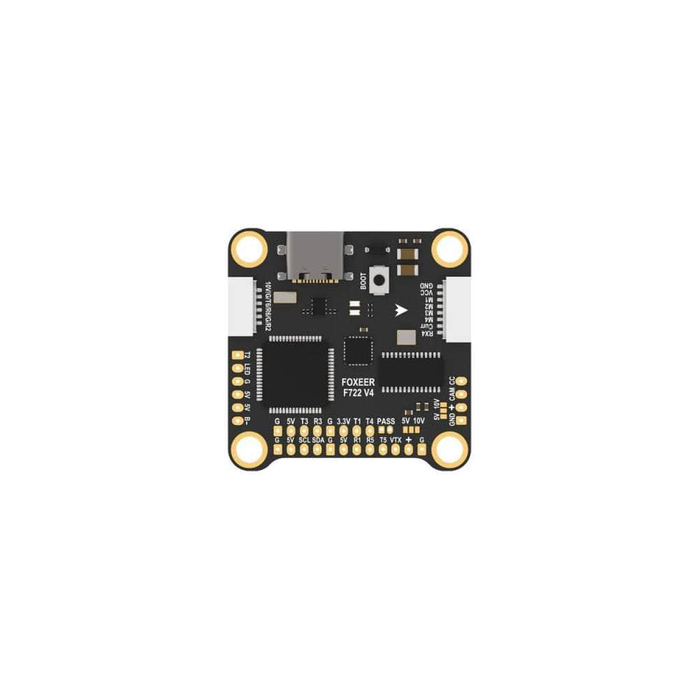 Foxeer F722 V4 X8 4-8S 30x30 w/ Barometer Flight Controller - MPU6000