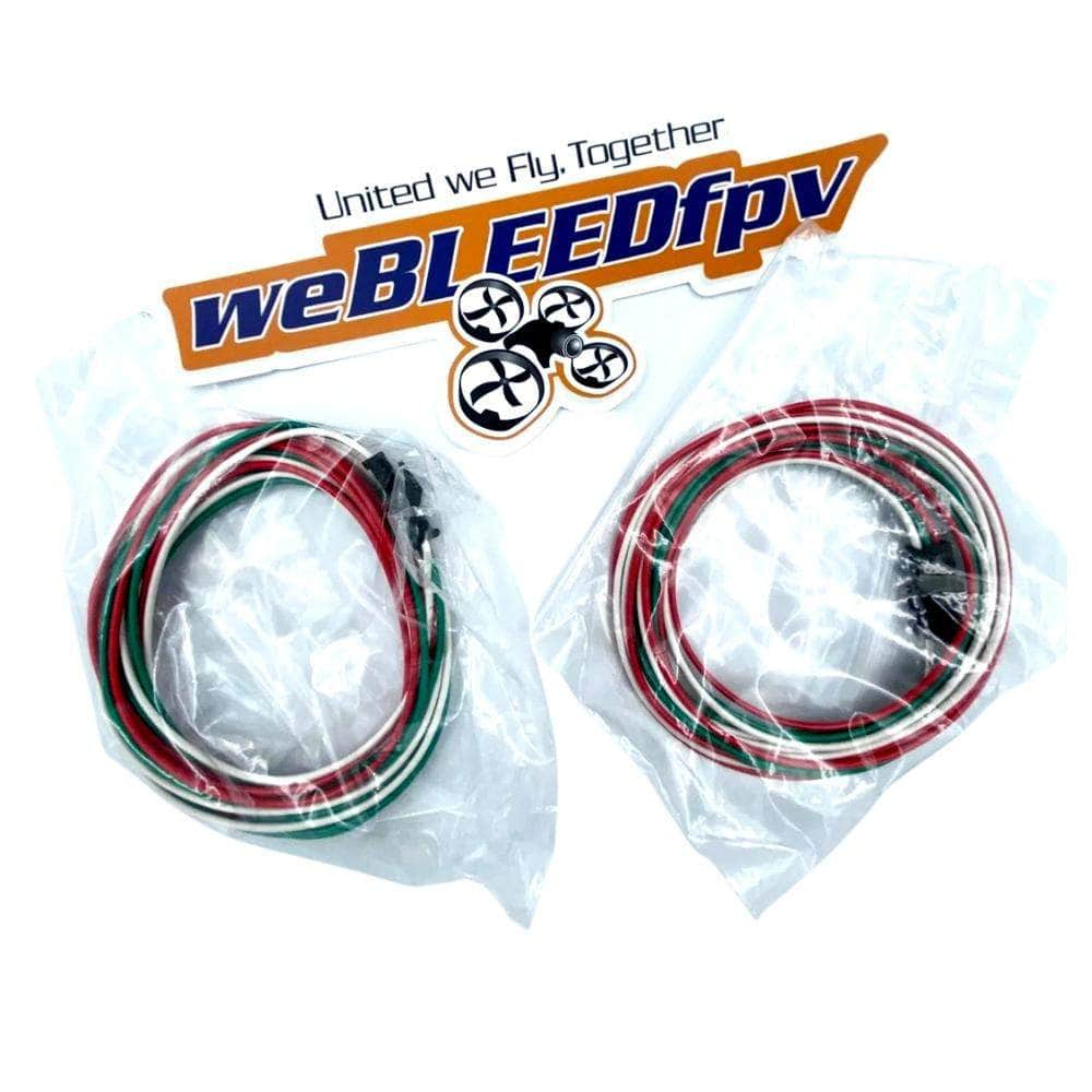 DIY - weBLEEDfpv Daisy Chain 300cm / 10' Cables (2 PACK)