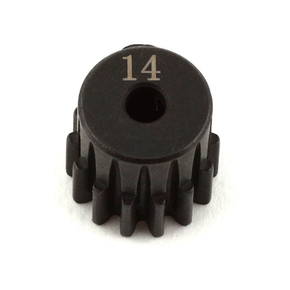 ARA311076, Arrma CNC Steel Mod 0.8 Pinion Gear (1/8" Bore) (14T)