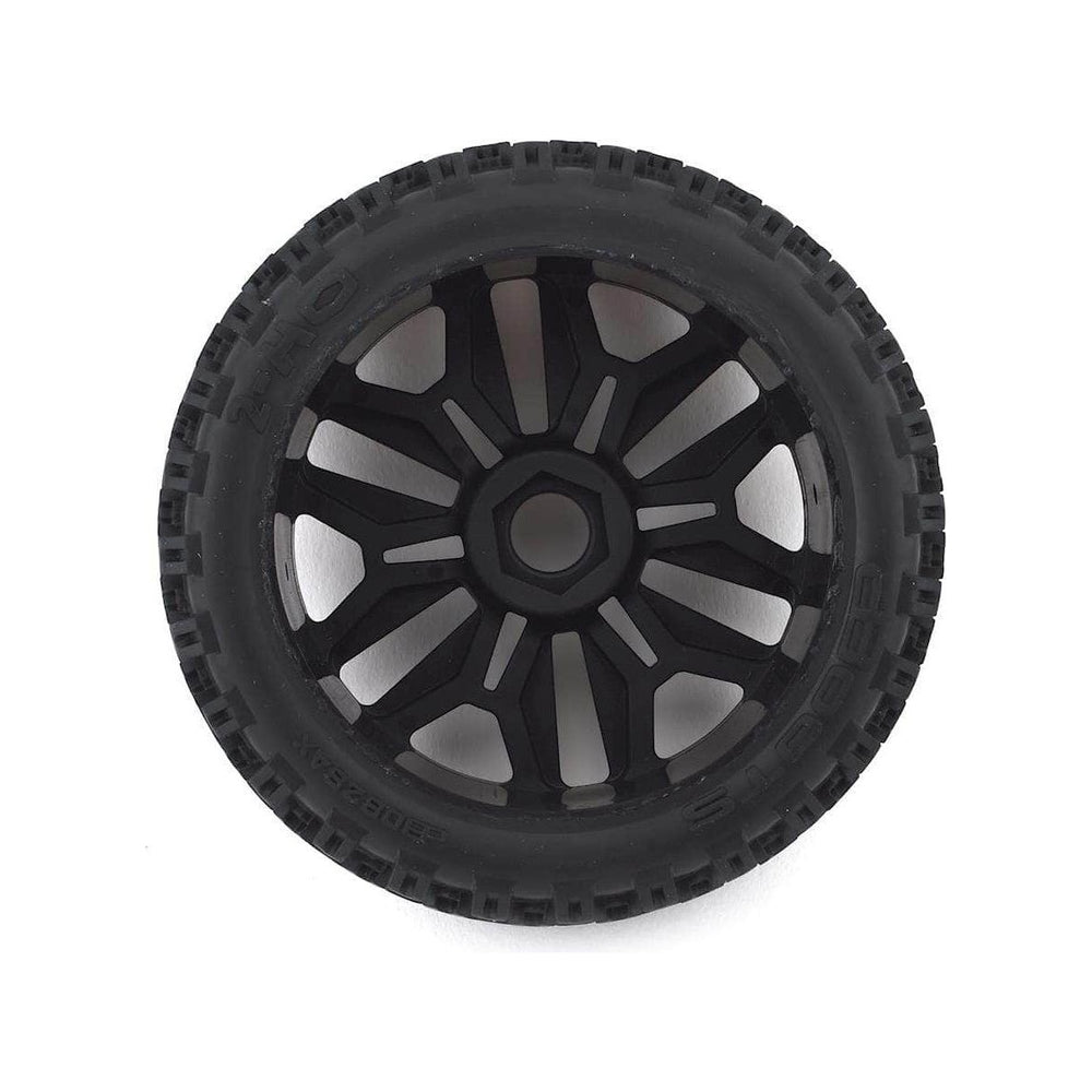 ARA550057, Arrma 2HO Pre-Mounted Tires (2)