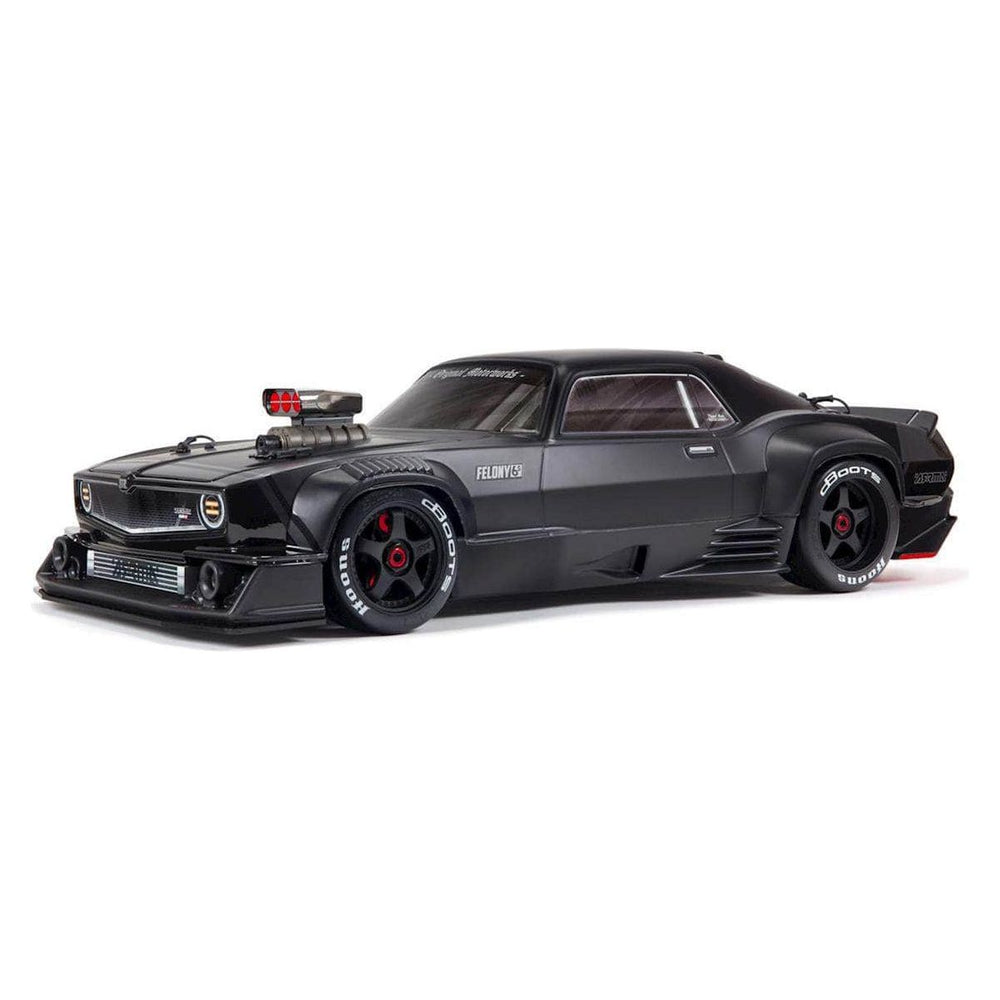 ARA7617V2, Arrma Felony 6S BLX Brushless 1/7 RTR Electric 4WD Street Bash Muscle Car w/DX3 2.4GHz Radio, Smart ESC & AVC