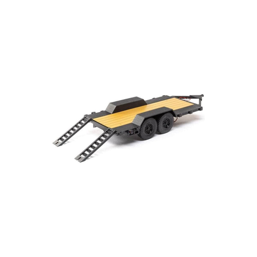 AXI00009, Axial SCX24 Flat Bed Mini Vehicle Trailer w/LED Taillights