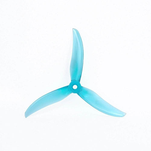 AXIS FLYING Prop Clear Blue AxisFlying BB39 4926 Tri-Blade 5" Prop 4 Pack - Choose Version