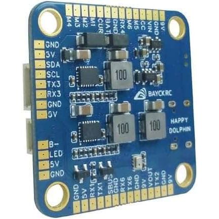 BAYCKRC FC BayckRC Dolphin AT32F435 3-6S 30x30 Flight Controller