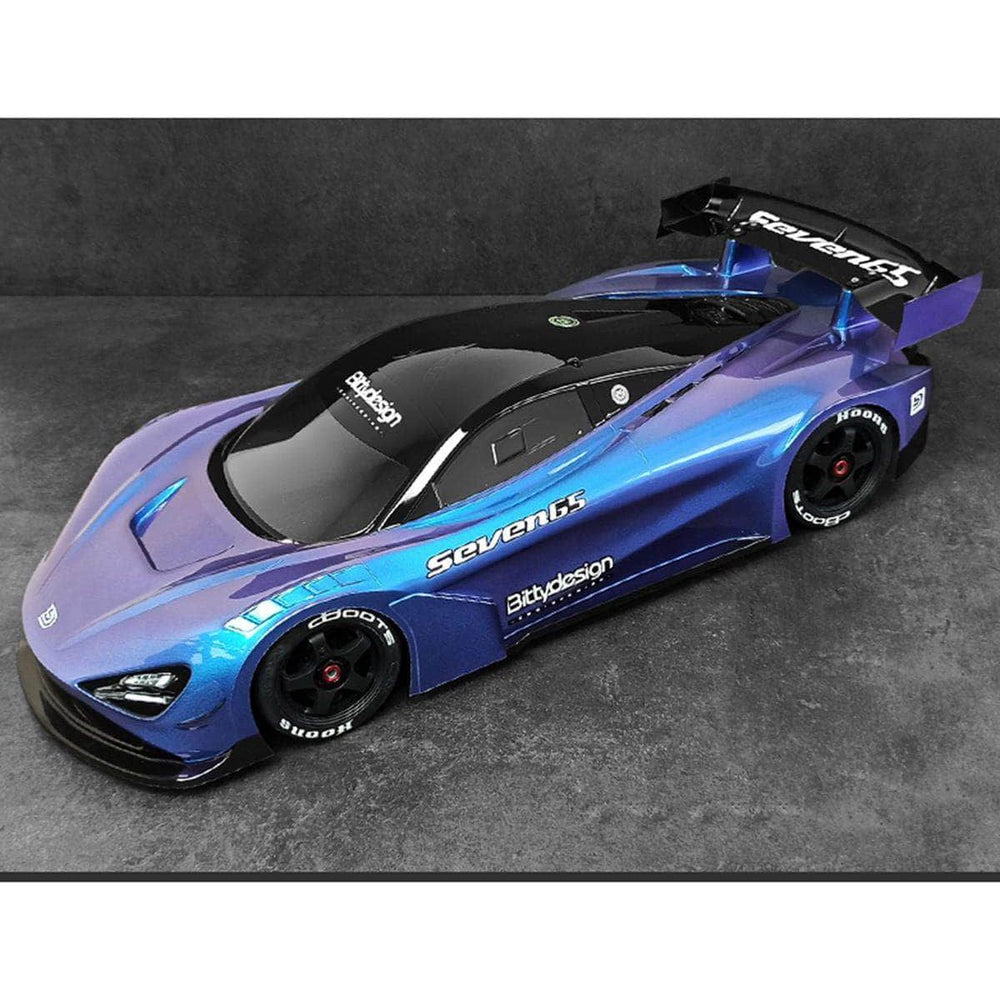 BDYGT7-S65, Bittydesign Seven65 1/7 GT Supercar Body (Clear) (Arrma Infraction/Limitless)