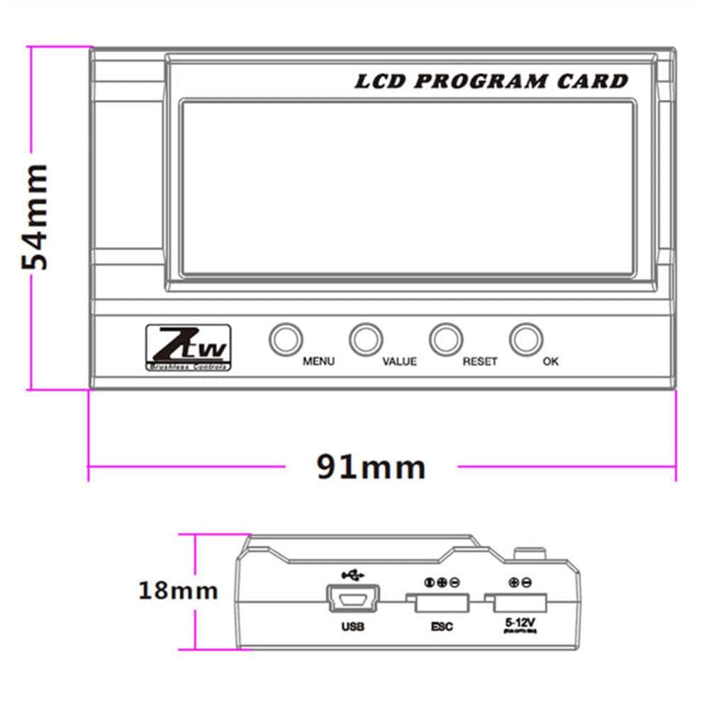 ZTW-SEAL-CARD-180000010, Seal Series: Program Card for Seal ESCs