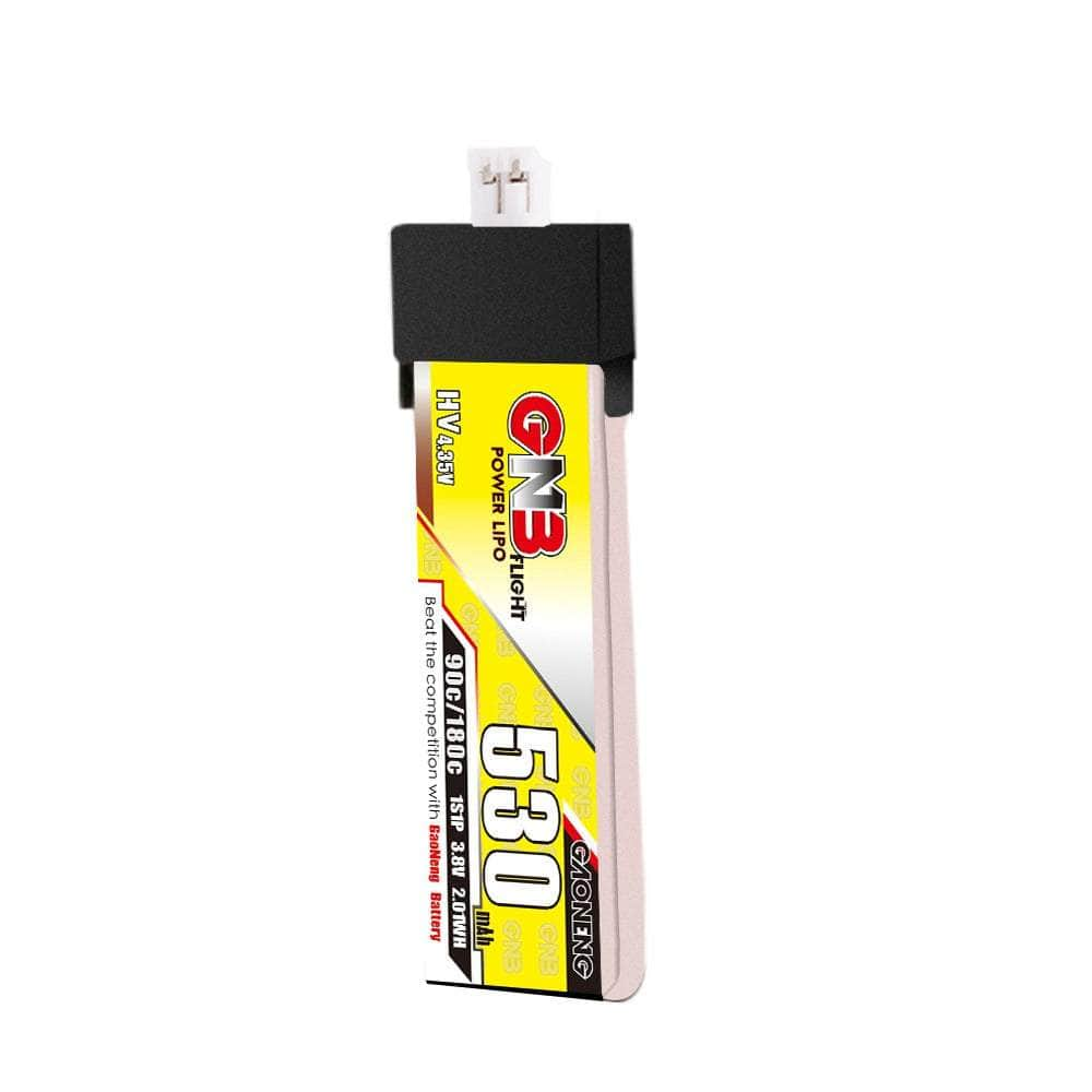 Gaoneng GNB 3.8V 1S 530mAh 90C LiHV Whoop/Micro Battery w/ Plastic Head - PH2.0