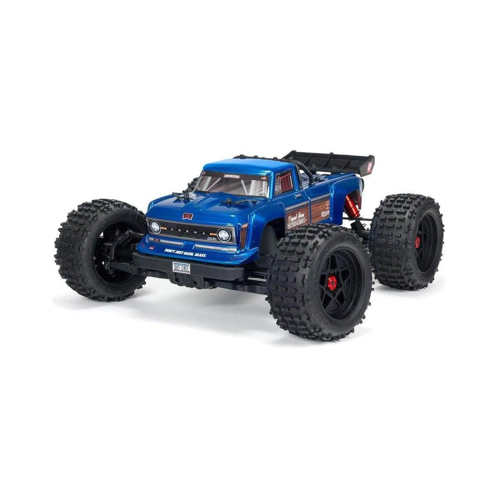 Caloosa Trains And Hobbies ARRMA 1/10 Electric Off Road ARA4410V2, Arrma Outcast 4S V2 BLX Brushless RTR 1/10 Stunt Truck w/SLT3 2.4GHz Radio & Smart ESC