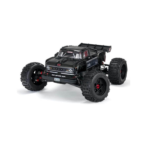 Caloosa Trains And Hobbies Arrma Monster Truck 4WD ARA5210, Arrma Outcast 1/5 EXB EXtreme Bash Roller 4WD Monster Stunt Truck (Black)