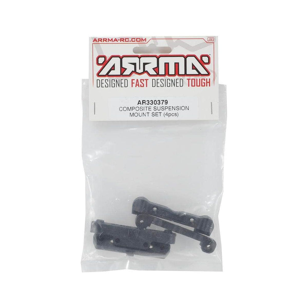 Caloosa Trains And Hobbies ARRMA Parts & Accessories ARAC9052, AR330379, Arrma Composite Suspension Mount Set (4)