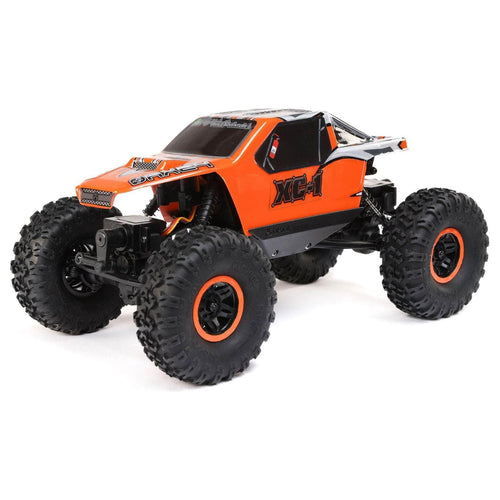 Caloosa Trains And Hobbies RC Crawler Orange AXI00003, Axial AX24 XC-1 1/24 4WD RTR 4WS Mini Crawler w/2.4GHz Radio, Battery & Charger