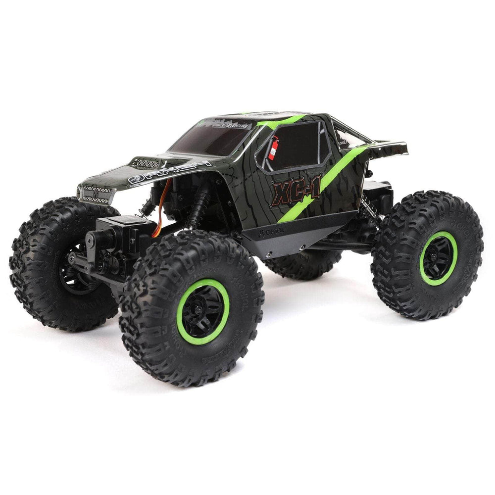 Caloosa Trains And Hobbies RC Crawler AXI00003, Axial AX24 XC-1 1/24 4WD RTR 4WS Mini Crawler w/2.4GHz Radio, Battery & Charger