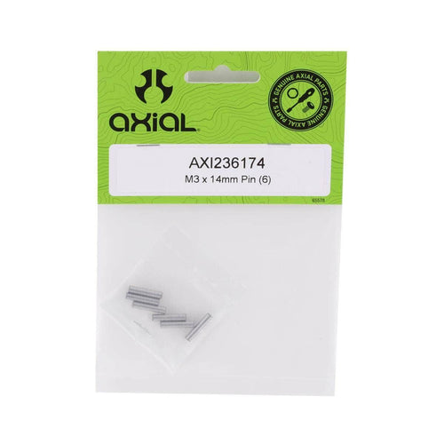 Caloosa Trains And Hobbies Axial Parts & Accessories AXI236174, M3 x 14mm Pin (6)