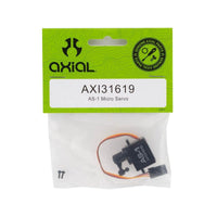 Caloosa Trains And Hobbies Axial Parts & Accessories AXI31619, Axial AS-1 Micro Servo