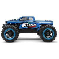 Caloosa Trains And Hobbies RC Monster Truck 4WD BlackZon Slyder Monster Truck (MT) Turbo 1/16 4WD RTR 2S Brushless