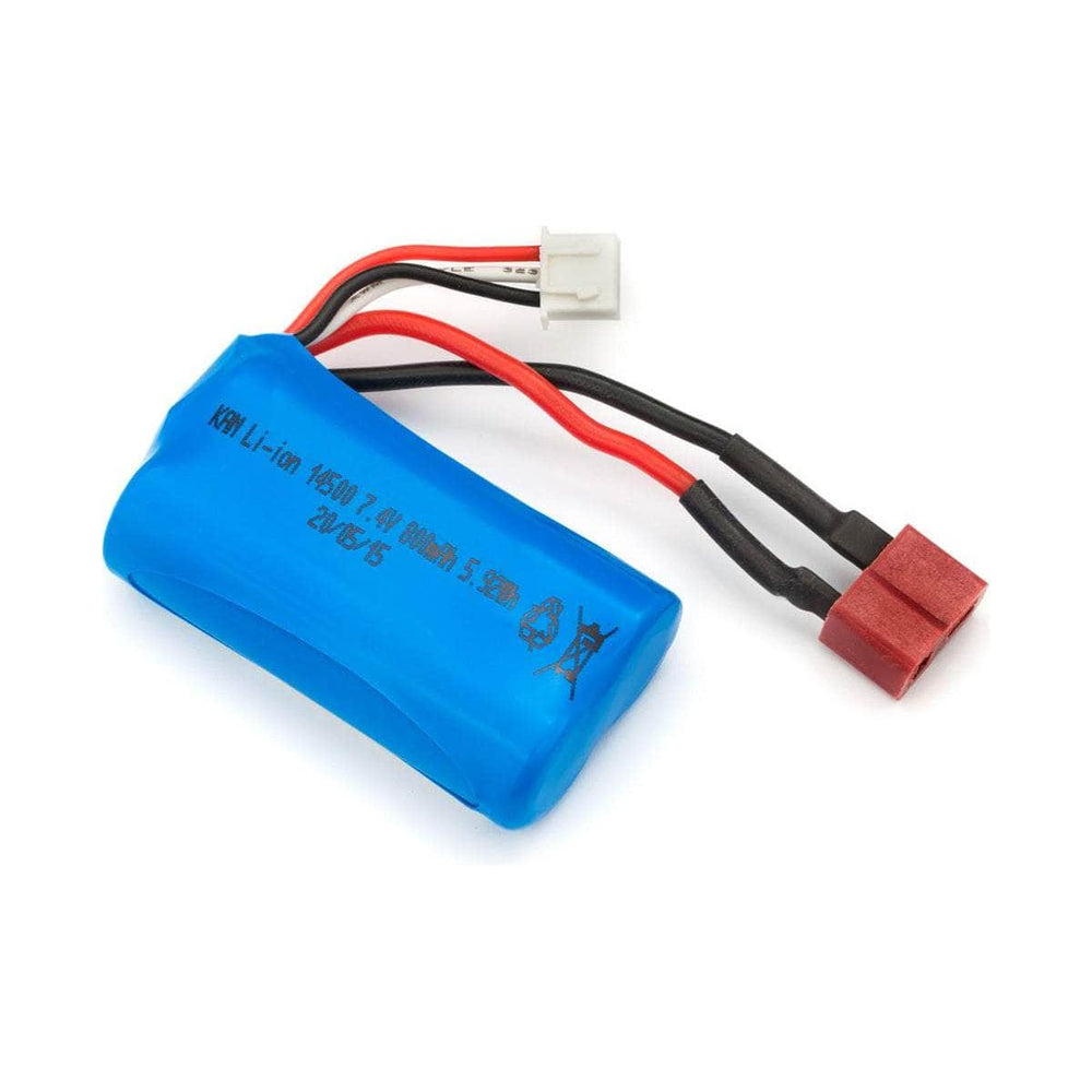 Caloosa Trains And Hobbies RC Parts & Accessories BZN540037, Battery Pack Li-ion 7.4V 800mAh with T-Plug, Slyder