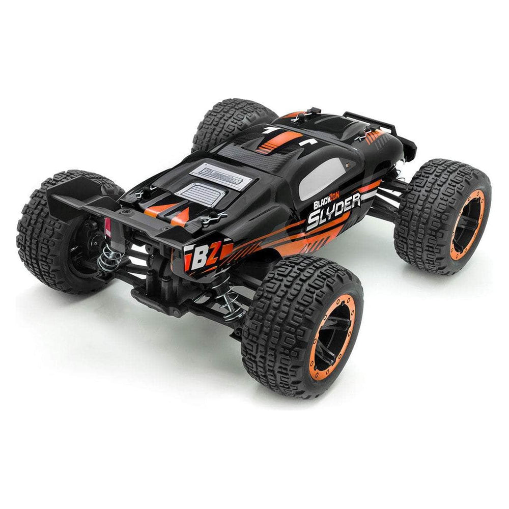 Caloosa Trains And Hobbies Stadium Truck BZN540097, BlackZon Slyder ST 1/16 4WD Electric Stadium Truck - Orange