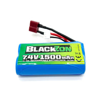 Caloosa Trains And Hobbies RC Parts & Accessories BZN540149, Battery Pack (Li-ion 7.4V, 1500mAh), w/T-Plug, Smyter