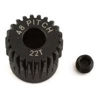 Caloosa Trains And Hobbies Castle Creations Parts & Accessories CSE010-0065-41, Castle Creations 48P Pinion Gear w/5mm Bore (22T)