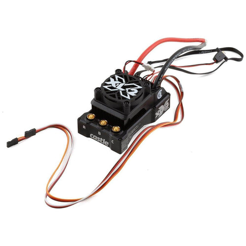 Caloosa Trains And Hobbies Castle Creations Parts & Accessories CSE010-0167-00, Castle Creations Mamba XLX 2 1/5 Scale Sensored Brushless ESC