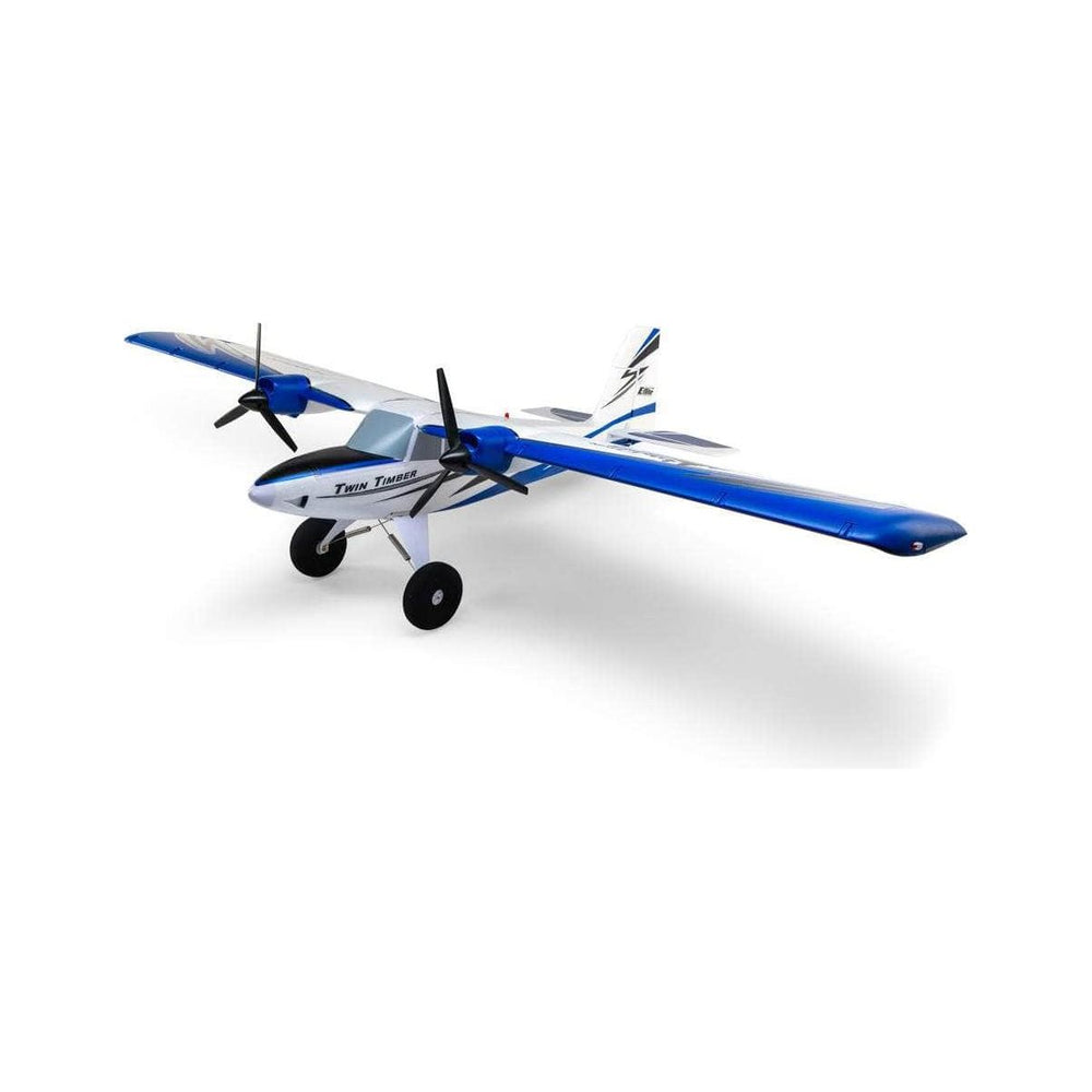 Caloosa Trains And Hobbies RC Airplane EFL23850, E-flite Twin Timber 1.6m BNF Basic Electric Airplane w/AS3X & Safe Select