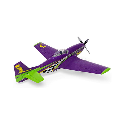 Caloosa Trains And Hobbies RC Airplane EFLU4350, E-flite UMX P-51D Voodoo BNF Basic Electric Airplane (493mm) w/AS3X & SAFE Select