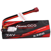 Caloosa Trains And Hobbies Gens Ace R/C Vehicles, Parts & Accessories GEA53002S60D24, Gens Ace 2s LiPo Battery 60C (7.4V/5300mAh)