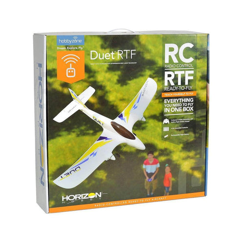 Caloosa Trains And Hobbies RC Airplane HBZ5300, HobbyZone Duet RTF Electric Airplane (523mm)