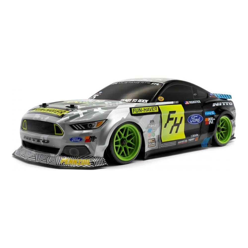 Caloosa Trains And Hobbies Drift Car HPI120094, HPI Sport 3 Drift VGJR "Fun Haver" Ford Mustang 1/10 RTR 4WD Drift Car (V2) w/2.4GHz Radio, 7.2V Battery & Charger