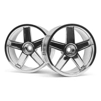 Caloosa Trains And Hobbies HPI Racing Parts & Accessories HPI33476, HPI LP29 Wheel MF Type Chrome (3mm Offset/2pcs)