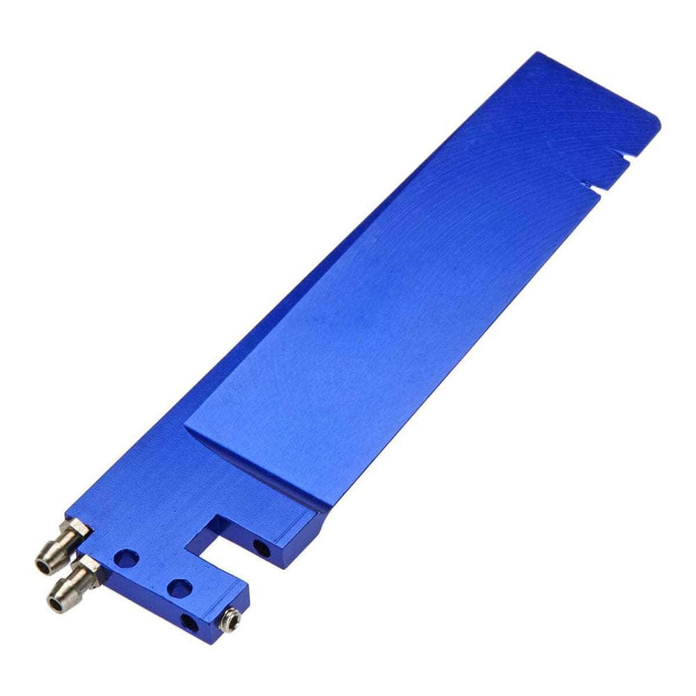 Caloosa Trains And Hobbies Hot Racing Parts & Accessories HRADCB48DR06, Traxxas M41 Hot Racing Dual Pickup Rudder Blade Blue