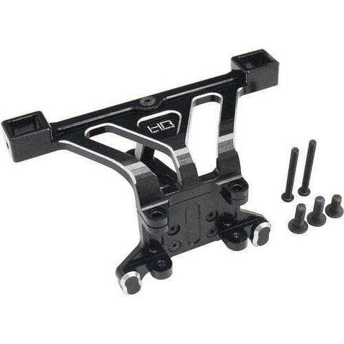 Caloosa Trains And Hobbies Hot Racing Parts & Accessories HRAERVT29M01, Aluminum Front Body Mount, for Traxxas E-Revo 2 (Black)