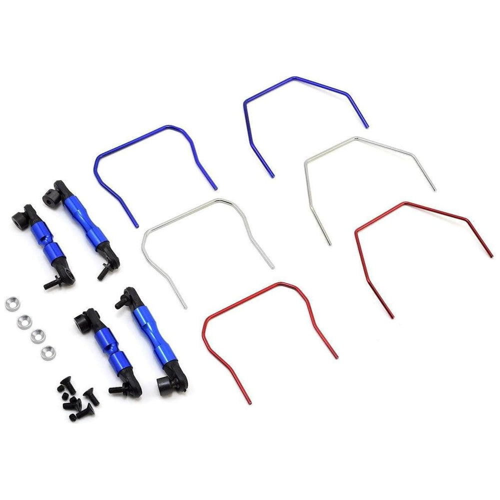 Caloosa Trains And Hobbies Hot Racing Parts & Accessories HRASLF311, Hot Racing Traxxas Slash 4x4 Front & Rear Sway Bar