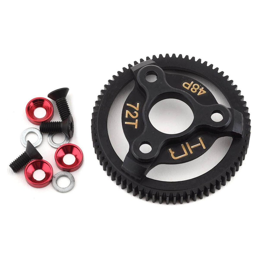 Caloosa Trains And Hobbies Hot Racing Parts & Accessories HRASTE872, Hot Racing Traxxas 48P Hardened Steel Spur Gear (72T)