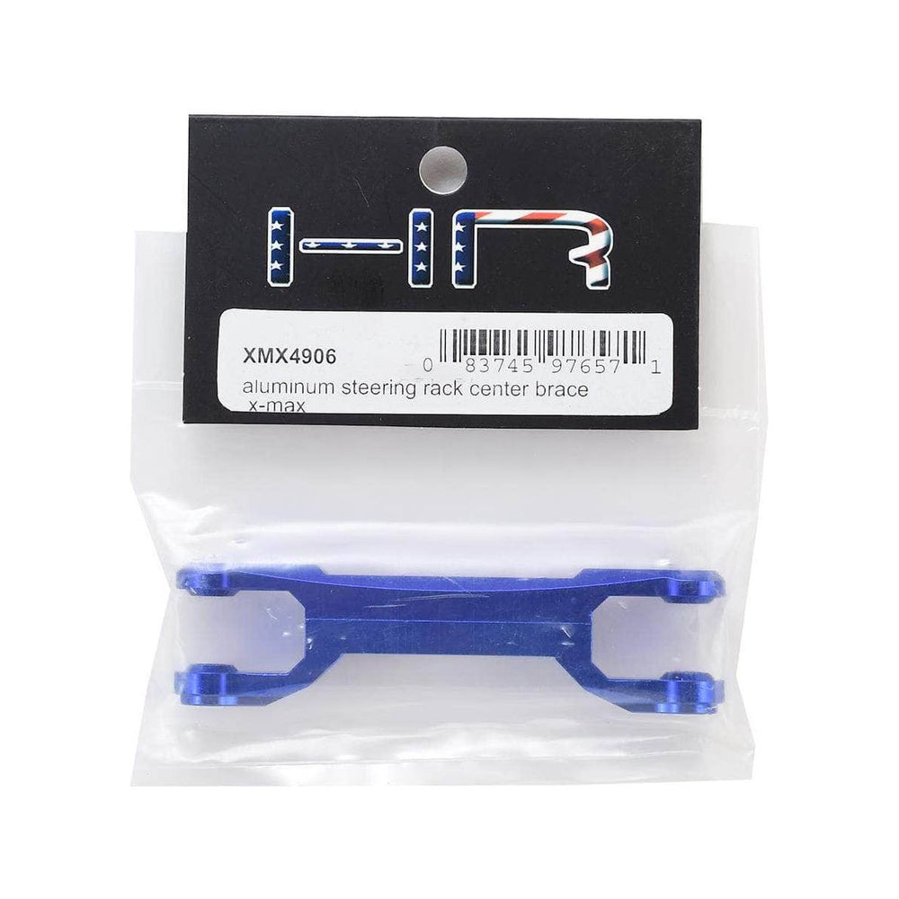 Caloosa Trains And Hobbies Hot Racing Parts & Accessories HRAXMX4906, Hot Racing Traxxas X-Maxx Aluminum Steering Rack Center Brace Draglink (Blue)