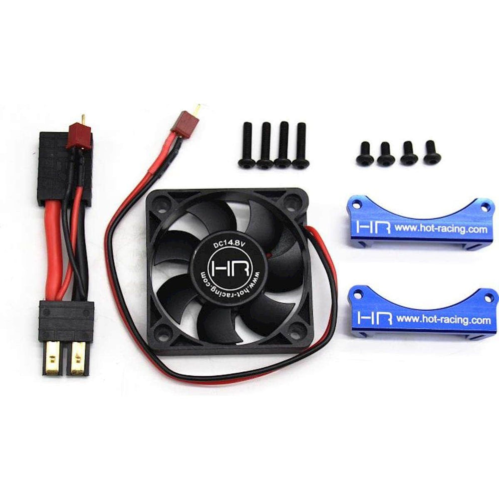 Caloosa Trains And Hobbies Hot Racing Parts & Accessories HRAXMX505F08, Hot Racing Traxxas X-Maxx 50mm Monster Blower Motor Cooling Fan