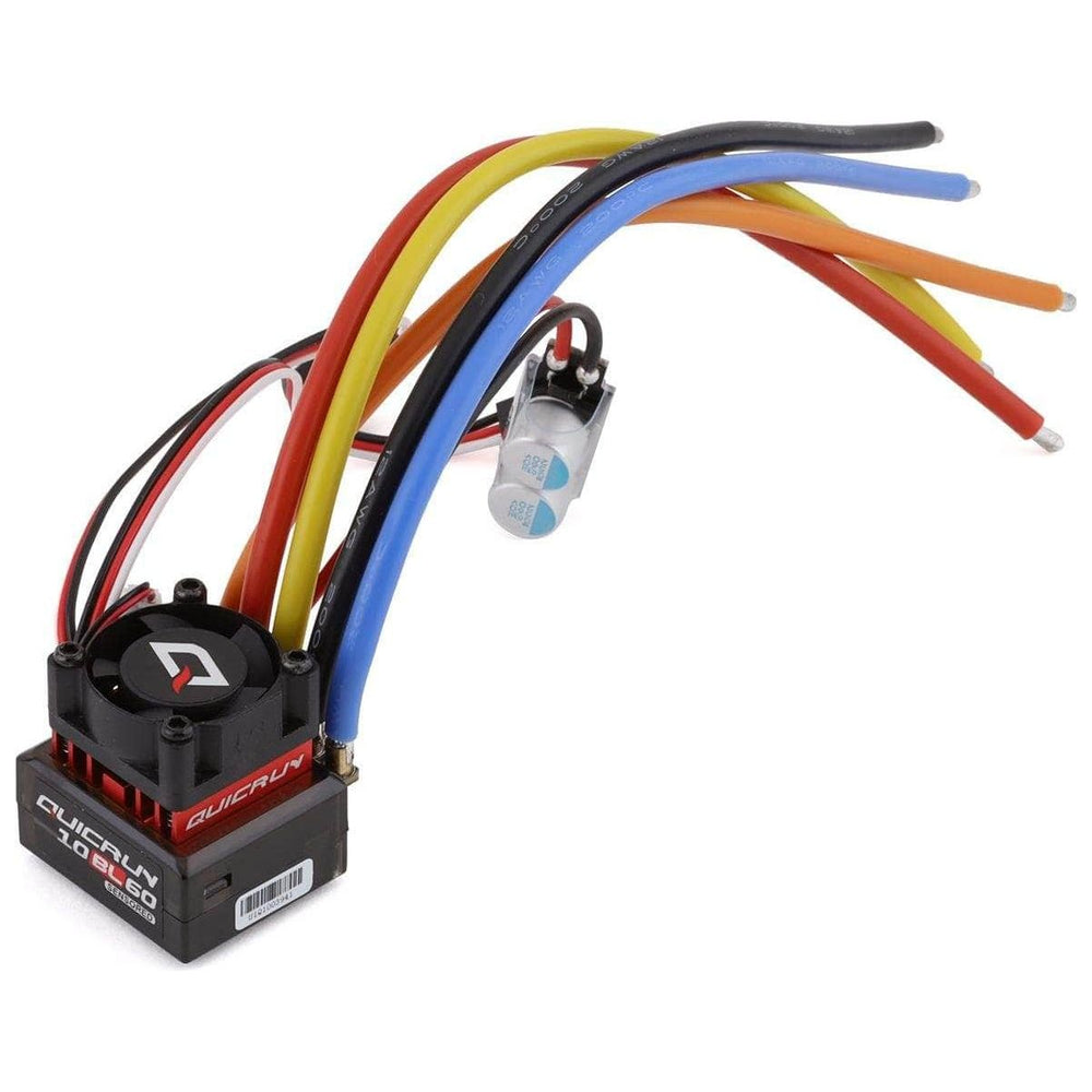 Caloosa Trains And Hobbies Hobby Wing Parts & Accessories HWA30108000, Hobbywing Quicrun 10BL60 Sensored Brushless ESC