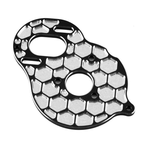 Caloosa Trains And Hobbies J Concepts Parts & Accessories JCO29102, JConcepts DR10/SR10 +2 Aluminum "Honeycomb" Motor Plate (Black)