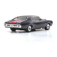 Caloosa Trains And Hobbies R/C Car KYO34416T2, 1/10 EP Fazer Mk2 1970 Chevy Chevelle SS 454 LS6, Tuxedo Black - RTR