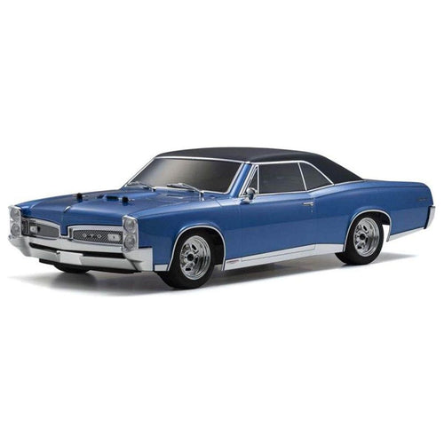 Caloosa Trains And Hobbies R/C On-Road Car KYO34431T2, Kyosho EP Fazer Mk2 FZ02L 1967 Pontiac GTO ReadySet (Tyrol Blue) w/Syncro KT-231P+ - RTR